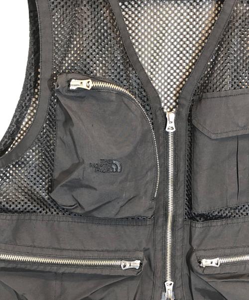 THE NORTHFACE PURPLELABEL（ザ・ノースフェイス パープルレーベル）THE NORTHFACE PURPLELABEL (ザ・ノースフェイス パープルレーベル) Mesh Angler Vest ブラック サイズ:SIZE Sの古着・服飾アイテム