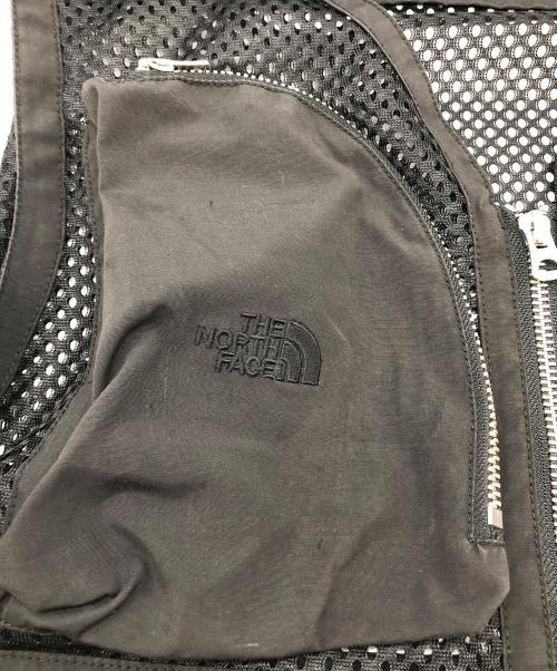 THE NORTHFACE PURPLELABEL（ザ・ノースフェイス パープルレーベル）THE NORTHFACE PURPLELABEL (ザ・ノースフェイス パープルレーベル) Mesh Angler Vest ブラック サイズ:SIZE Sの古着・服飾アイテム