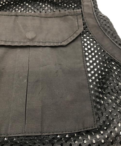 THE NORTHFACE PURPLELABEL（ザ・ノースフェイス パープルレーベル）THE NORTHFACE PURPLELABEL (ザ・ノースフェイス パープルレーベル) Mesh Angler Vest ブラック サイズ:SIZE Sの古着・服飾アイテム