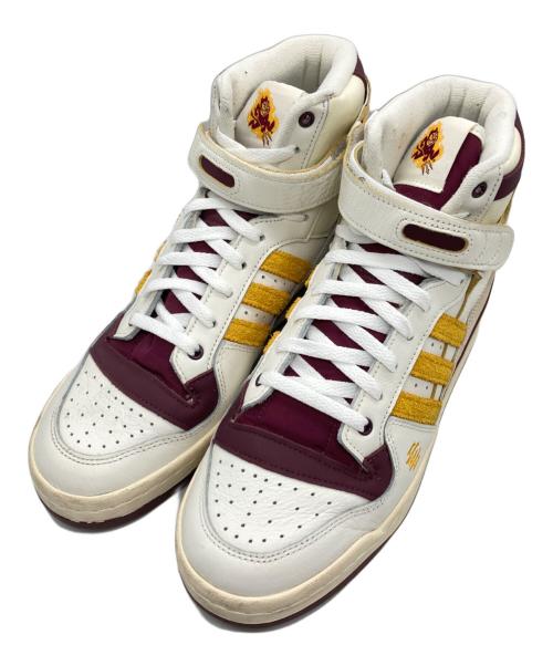 adidas（アディダス）adidas (アディダス) FORUM 84 HI “Arizona State Sun Devils” アイボリー×ブラウン サイズ:US10 1/2の古着・服飾アイテム