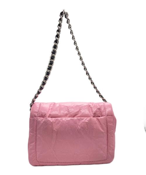 MARC JACOBS（マークジェイコブズ）MARC JACOBS (マーク ジェイコブス) The Pillow Bag Mini ピンク サイズ:下記参照の古着・服飾アイテム