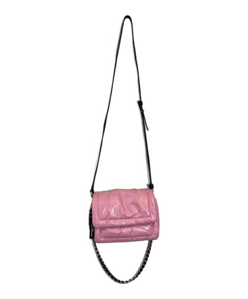 MARC JACOBS（マークジェイコブズ）MARC JACOBS (マーク ジェイコブス) The Pillow Bag Mini ピンク サイズ:下記参照の古着・服飾アイテム