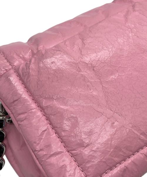 MARC JACOBS（マークジェイコブズ）MARC JACOBS (マーク ジェイコブス) The Pillow Bag Mini ピンク サイズ:下記参照の古着・服飾アイテム