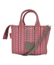 MARC JACOBS（マークジェイコブズ）の古着「モノグラム2WAYトート」｜ピンク