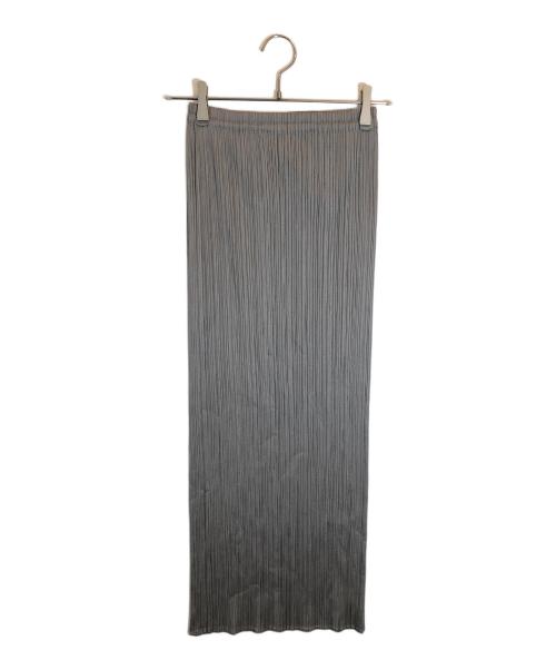 PLEATS PLEASE（プリーツプリーズ）PLEATS PLEASE (プリーツプリーズ) プリーツスカート グレー サイズ:SIZE 2の古着・服飾アイテム