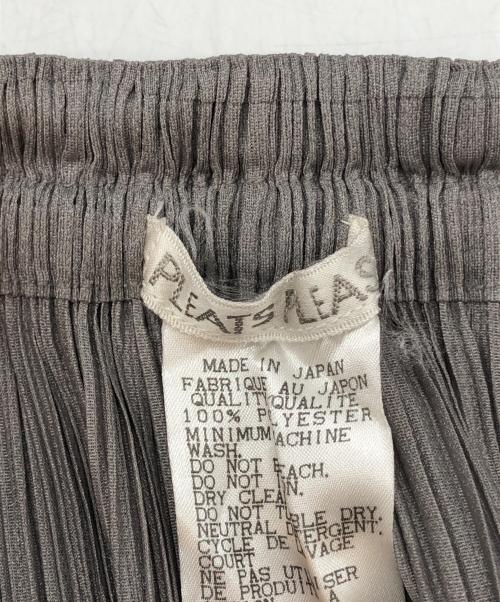 PLEATS PLEASE（プリーツプリーズ）PLEATS PLEASE (プリーツプリーズ) プリーツスカート グレー サイズ:SIZE 2の古着・服飾アイテム