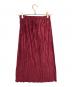 PLEATS PLEASE (プリーツプリーズ) プリーツスカート レッド サイズ:SIZE 1：12000円
