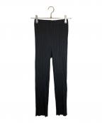 PLEATS PLEASEプリーツプリーズ）の古着「プリーツパンツ」｜ブラック