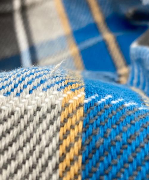 big mac（ビッグマック）big mac (ビッグマック) フランネルチェックシャツ ブルー サイズ:Mの古着・服飾アイテム