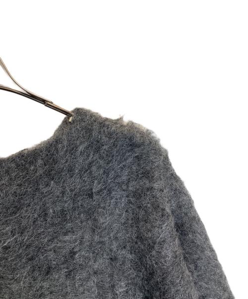 CLANE（クラネ）CLANE (クラネ) BOAT NECK SHAGGY KNIT ONEPIECE グレー サイズ:1の古着・服飾アイテム