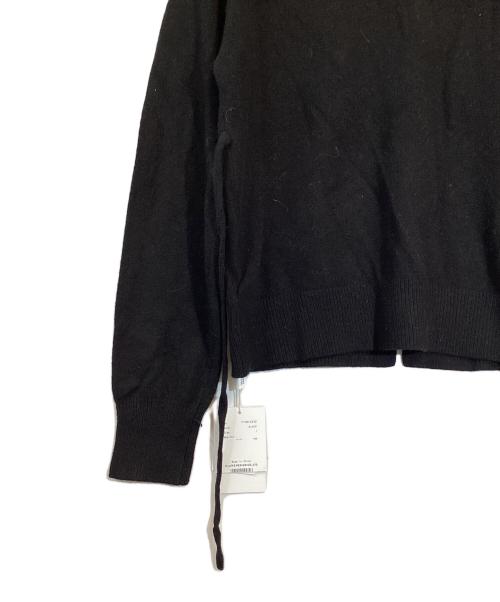 CLANE（クラネ）CLANE (クラネ) SuzuHirose (スズヒロセ) W FACE CENTER SLIT KNIT TOPS ブラック サイズ:1の古着・服飾アイテム