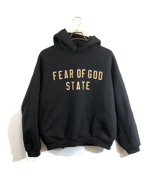 FOG ESSENTIALS（フィアオブゴッド エッセンシャル）FOG ESSENTIALS (フィアオブゴッド エッセンシャル) プルオーバーパーカー ブラック サイズ:Sの古着・服飾アイテム