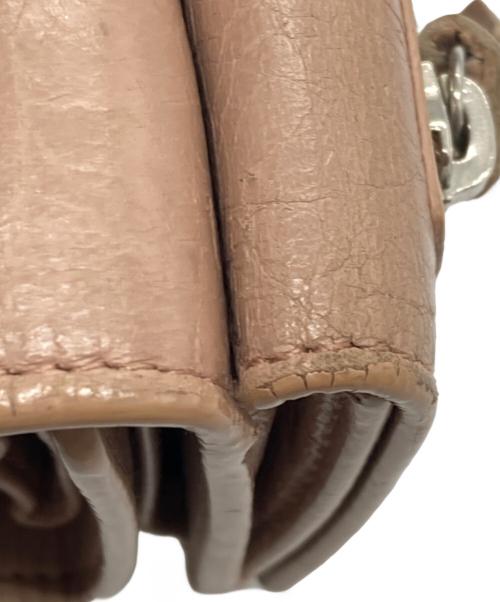 BALENCIAGA（バレンシアガ）BALENCIAGA (バレンシアガ) 3つ折り財布 ピンク サイズ:下記参照の古着・服飾アイテム