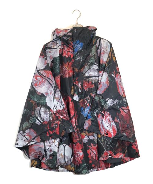 NIKE（ナイキ）NIKE (ナイキ) TECI+PACK (テックパック) AS M NSW TP PONCHO FLRL BLACK/BLACK マルチカラー サイズ:Mの古着・服飾アイテム