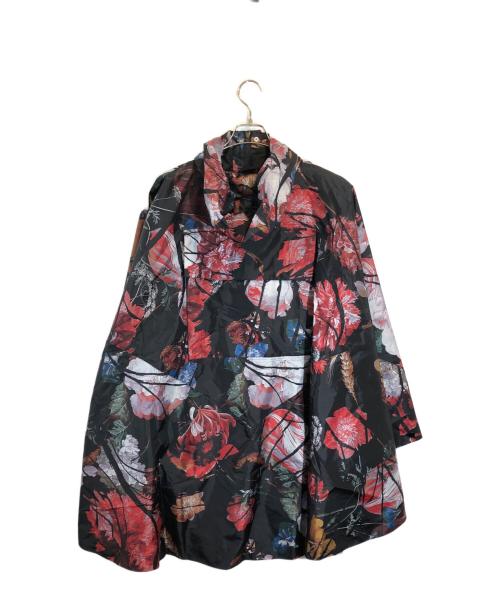 NIKE（ナイキ）NIKE (ナイキ) TECI+PACK (テックパック) AS M NSW TP PONCHO FLRL BLACK/BLACK マルチカラー サイズ:Mの古着・服飾アイテム