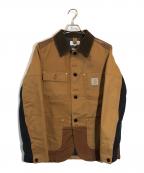 CarHartt×eYe COMME des GARCONS JUNYAWATANABE MANカーハート×アイ コム デ ギャルソン ジュンヤ ワタナベ マン）の古着「ダックジャケット」｜ブラウン