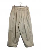 TIGHTBOOTH PRODUCTIONタイトブースプロダクション）の古着「BALOON BAGGY PANTS」｜ベージュ