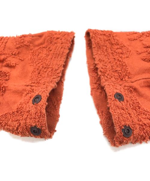 EVISEN（エビセン）EVISEN (エビセン) ジャガードシャツ オレンジ サイズ:SIZE XLの古着・服飾アイテム