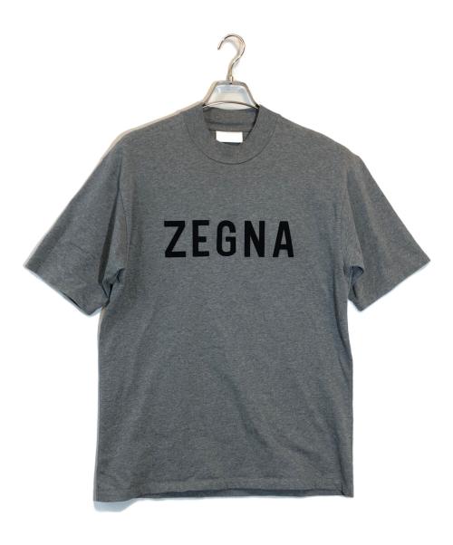 ERMENEGILDO ZEGNA（エルメネジルド・ゼニア）Ermenegildo Zegna (エルメネジルド・ゼニア) FEAR OF GOD (フィア・オブ・ゴッド) ロゴTシャツ グレー サイズ:Mの古着・服飾アイテム
