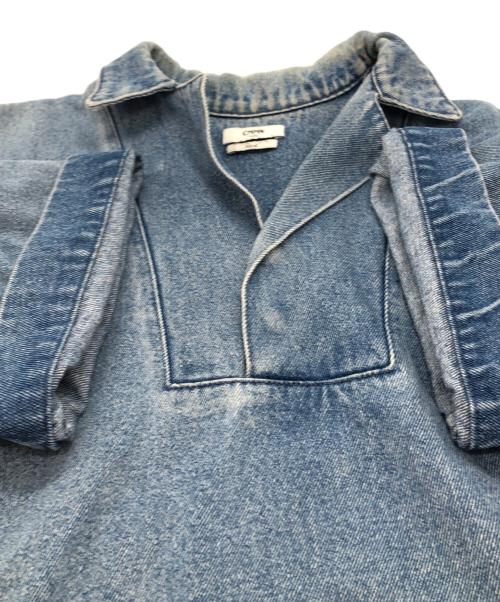 CMMN SWDN（コモンスウェーデン）CMMN SWDN (コモンスウェーデン) デニムシャツ インディゴ サイズ:48の古着・服飾アイテム