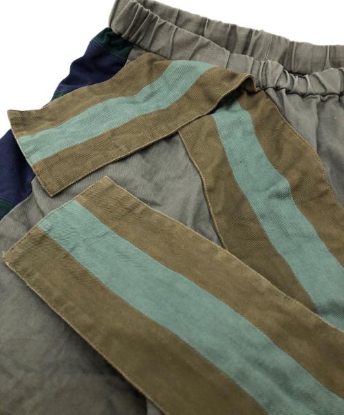 FACETASM（ファセッタズム）FACETASM (ファセッタズム) RUGBY MIX SHORTS カーキ サイズ:SIZE 3の古着・服飾アイテム