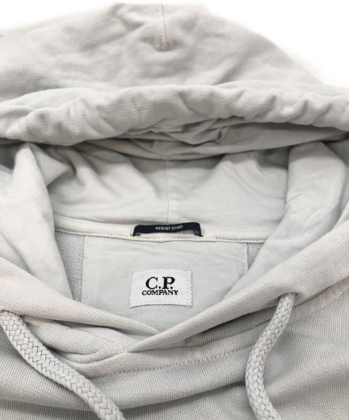 C.P COMPANY（シーピーカンパニー）C.P COMPANY (シーピーカンパニー) Diagonal Raised Hoodie グレー サイズ:Lの古着・服飾アイテム