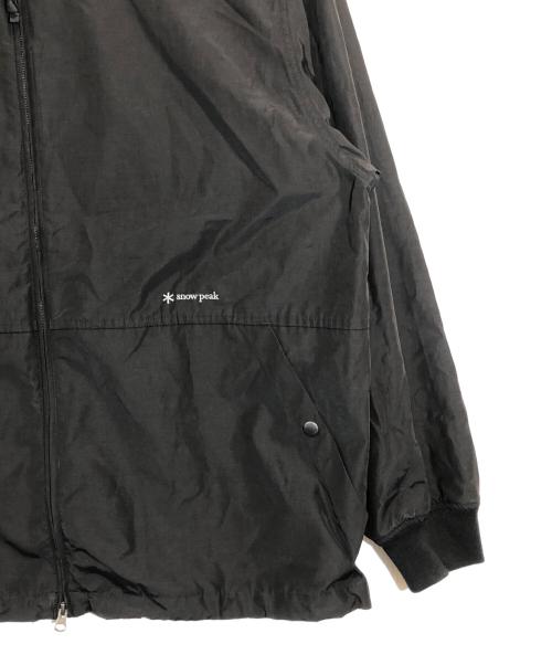 Snow peak（スノーピーク）snow peak (スノーピーク) ジップブルゾン ブラック サイズ:SIZE Lの古着・服飾アイテム