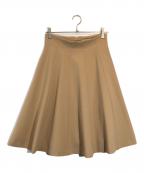 FOXEY NEWYORKフォクシーニューヨーク）の古着「フレアスカート」｜ベージュ