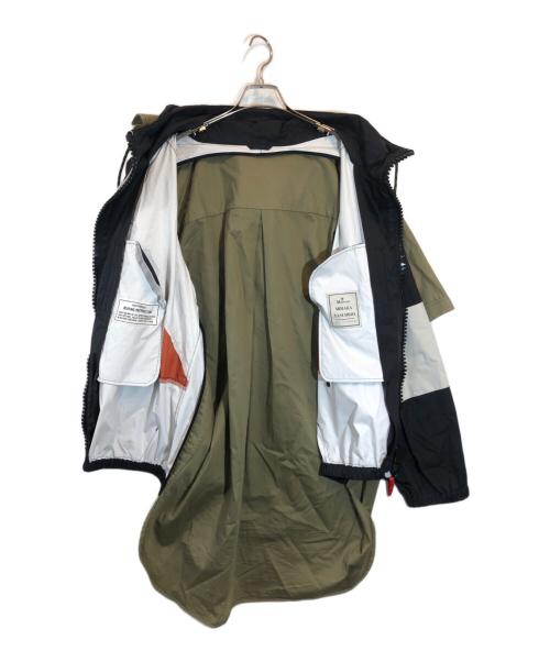 Maison MIHARA YASUHIRO（メゾン ミハラ ヤスヒロ）Maison MIHARA YASUHIRO (メゾン ミハラ ヤスヒロ) Docking Shirt Parka ブラック サイズ:SIZE 48の古着・服飾アイテム