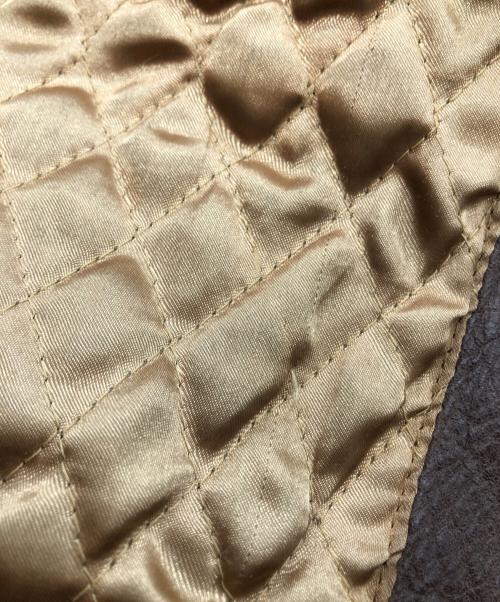 HARLEY-DAVIDSON（ハーレーダビッドソン）HARLEY-DAVIDSON (ハーレーダビッドソン) 襟ボア ボンバージャケット ブラウン サイズ:Mの古着・服飾アイテム