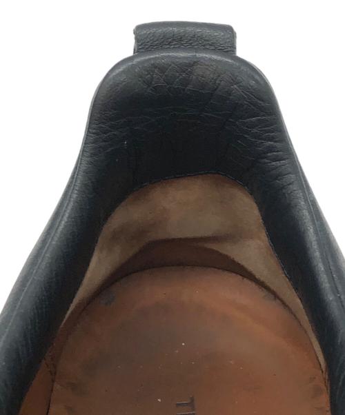 ZEGNA（ゼニア）ZEGNA (ゼニア) レザースニーカー ネイビー サイズ:SIZE 8の古着・服飾アイテム