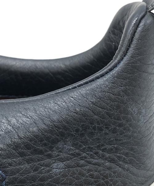 ZEGNA（ゼニア）ZEGNA (ゼニア) レザースニーカー ネイビー サイズ:SIZE 8の古着・服飾アイテム