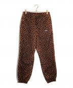 WACKO MARIAワコマリア）の古着「LEOPARD VELVET PANTS」｜ブラウン