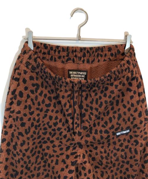 WACKO MARIA（ワコマリア）WACKO MARIA (ワコマリア) LEOPARD VELVET PANTS ブラウン サイズ:SIZE Lの古着・服飾アイテム