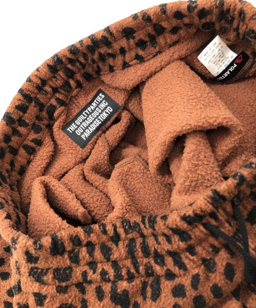 WACKO MARIA（ワコマリア）WACKO MARIA (ワコマリア) LEOPARD VELVET PANTS ブラウン サイズ:SIZE Lの古着・服飾アイテム