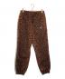 WACKO MARIA（ワコマリア）の古着「LEOPARD VELVET PANTS」｜ブラウン