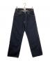 shott（ショット）の古着「WIDE GRIDE DENIM PANTS」｜インディゴ