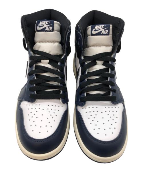 NIKE（ナイキ）NIKE (ナイキ) AIR JORDAN 1 RETRO HIGH OG MIDNIGHT NAVY ネイビー サイズ:SIZE US 9の古着・服飾アイテム