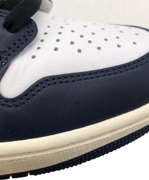 NIKE（ナイキ）NIKE (ナイキ) AIR JORDAN 1 RETRO HIGH OG MIDNIGHT NAVY ネイビー サイズ:SIZE US 9の古着・服飾アイテム