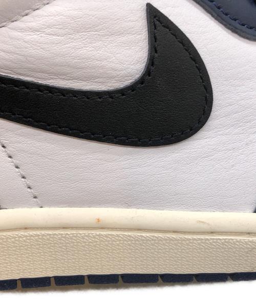 NIKE（ナイキ）NIKE (ナイキ) AIR JORDAN 1 RETRO HIGH OG MIDNIGHT NAVY ネイビー サイズ:SIZE US 9の古着・服飾アイテム