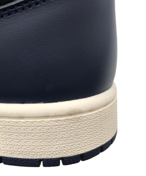 NIKE（ナイキ）NIKE (ナイキ) AIR JORDAN 1 RETRO HIGH OG MIDNIGHT NAVY ネイビー サイズ:SIZE US 9の古着・服飾アイテム