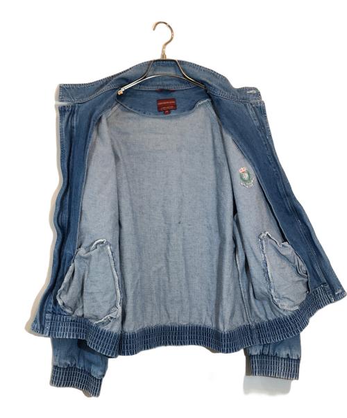 CHAPS RALPH LAUREN（チャップス ラルフローレン）CHAPS RALPH LAUREN (チャップス ラルフローレン) ハリントンジャケット インディゴ サイズ:SIZE Mの古着・服飾アイテム