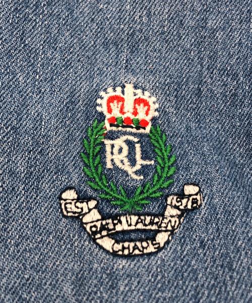 CHAPS RALPH LAUREN（チャップス ラルフローレン）CHAPS RALPH LAUREN (チャップス ラルフローレン) ハリントンジャケット インディゴ サイズ:SIZE Mの古着・服飾アイテム