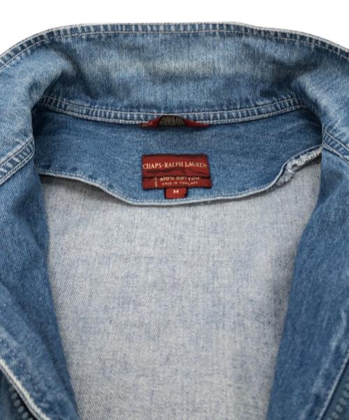 CHAPS RALPH LAUREN（チャップス ラルフローレン）CHAPS RALPH LAUREN (チャップス ラルフローレン) ハリントンジャケット インディゴ サイズ:SIZE Mの古着・服飾アイテム