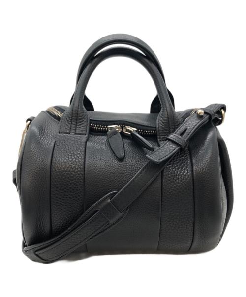 ALEXANDER WANG（アレキサンダー・ワン）ALEXANDER WANG (アレキサンダーワン) 底スタッズ2WAYショルダーバッグ ブラックの古着・服飾アイテム