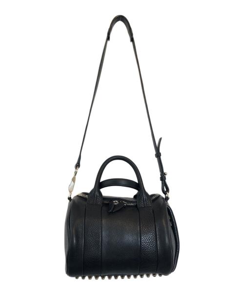 ALEXANDER WANG（アレキサンダー・ワン）ALEXANDER WANG (アレキサンダーワン) 底スタッズ2WAYショルダーバッグ ブラックの古着・服飾アイテム