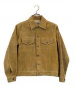 WACKO MARIAワコマリア）の古着「SUEDE TRUCKER」｜ベージュ