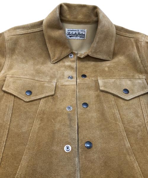 WACKO MARIA（ワコマリア）WACKO MARIA (ワコマリア) SUEDE TRUCKER ベージュ サイズ:Sの古着・服飾アイテム