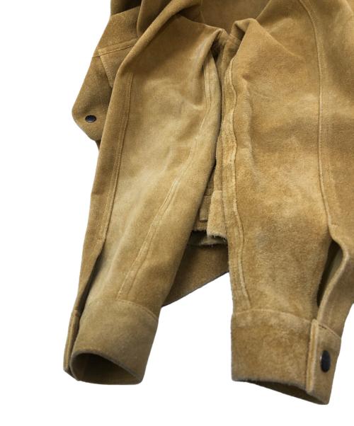 WACKO MARIA（ワコマリア）WACKO MARIA (ワコマリア) SUEDE TRUCKER ベージュ サイズ:Sの古着・服飾アイテム