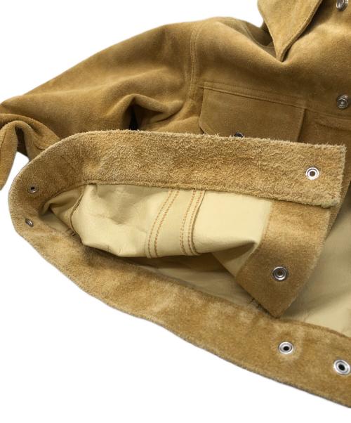 WACKO MARIA（ワコマリア）WACKO MARIA (ワコマリア) SUEDE TRUCKER ベージュ サイズ:Sの古着・服飾アイテム